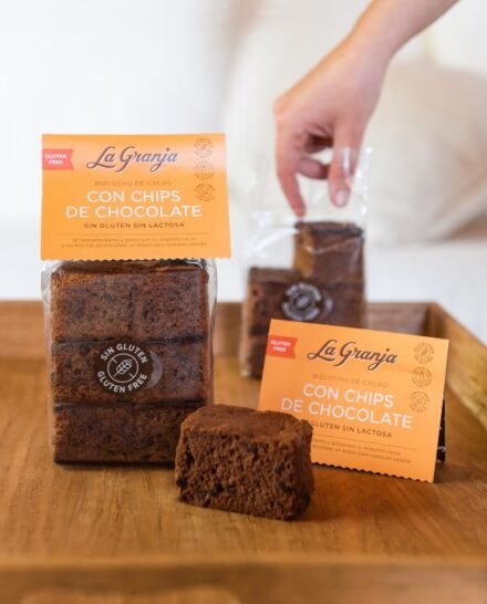 Bizcocho original sin gluten y sin lactosa
