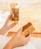Caja de bizcocho carrot cake sin gluten y sin lactosa 30 uds