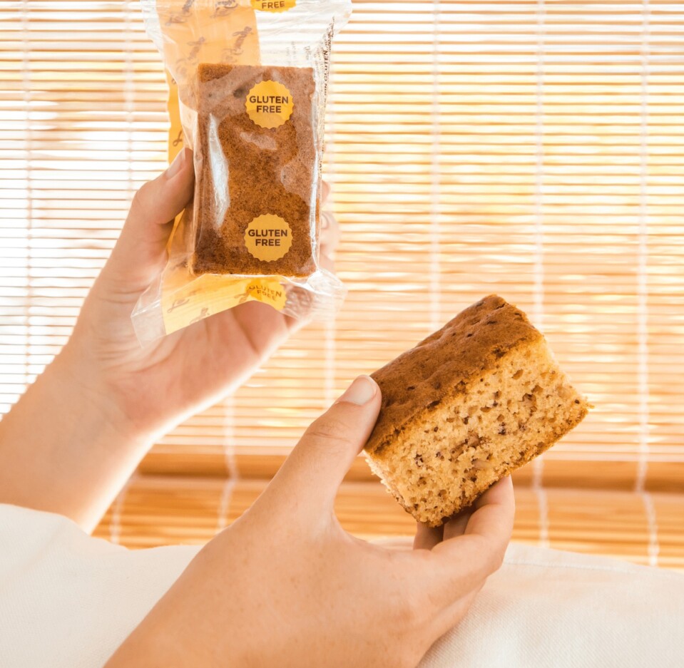 Caja de bizcocho carrot cake sin gluten y sin lactosa 30 uds