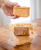 Caja de bizcocho tradicional sin azúcares, sin gluten y sin lactosa 30 uds