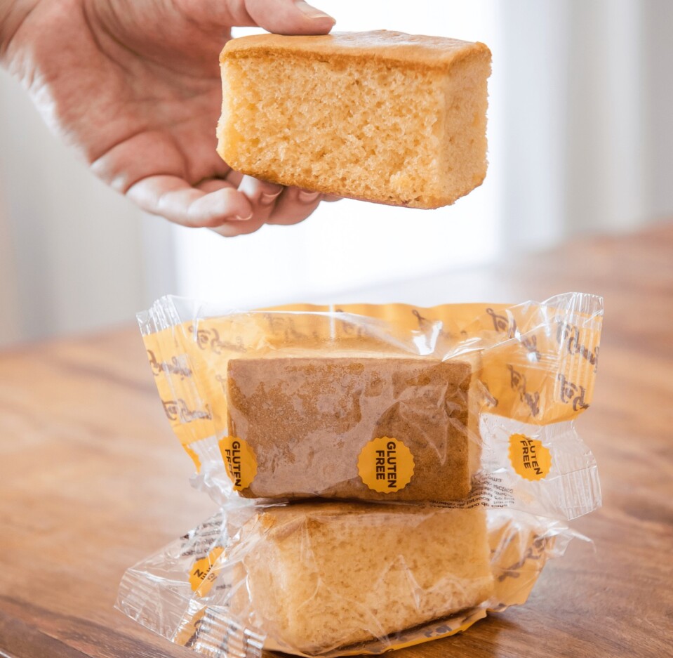 Caja de bizcocho tradicional sin azúcares, sin gluten y sin lactosa 30 uds