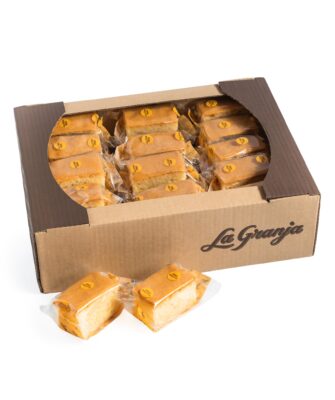 Caja de bizcocho tradicional sin azúcares, sin gluten y sin lactosa 30 uds