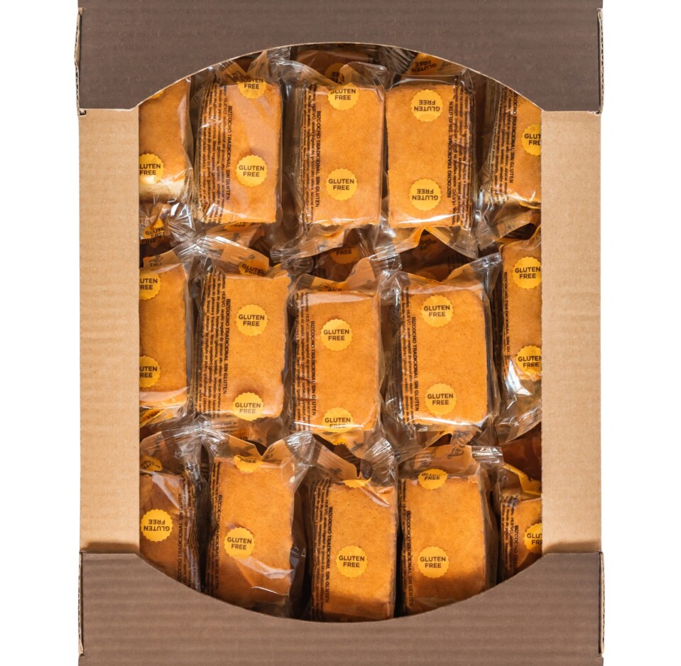 Caixa de pa de pessic original sense gluten i sense lactosa 30uds
