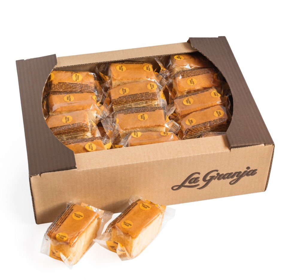 Caixa de pa de pessic original sense gluten i sense lactosa 30uds