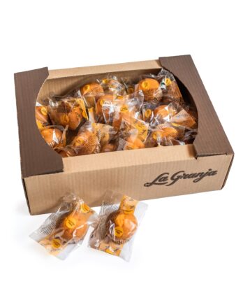 Caja de magdalenas fibra sin azúcares, sin gluten y sin lactosa 30 uds