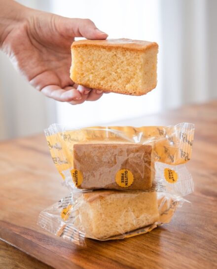 Bizcocho original sin gluten y sin lactosa