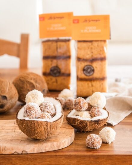 Caja de bizcocho carrot cake sin gluten y sin lactosa 30 uds