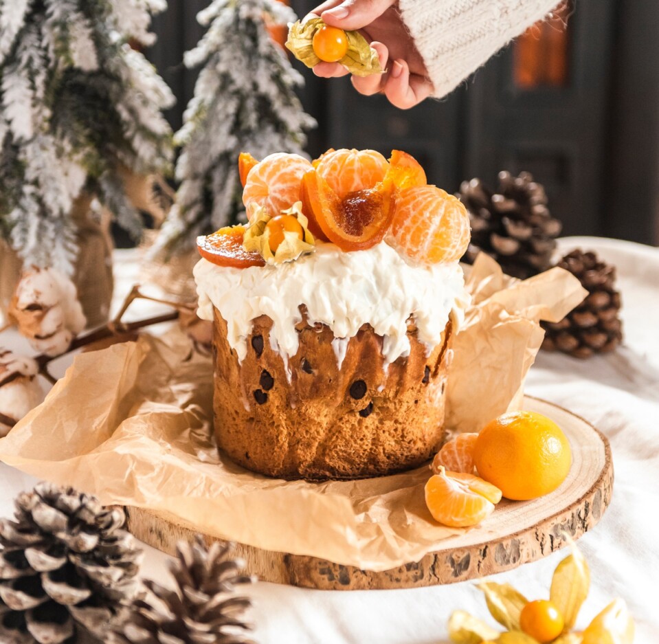 Panettone de Naranja y Pasas