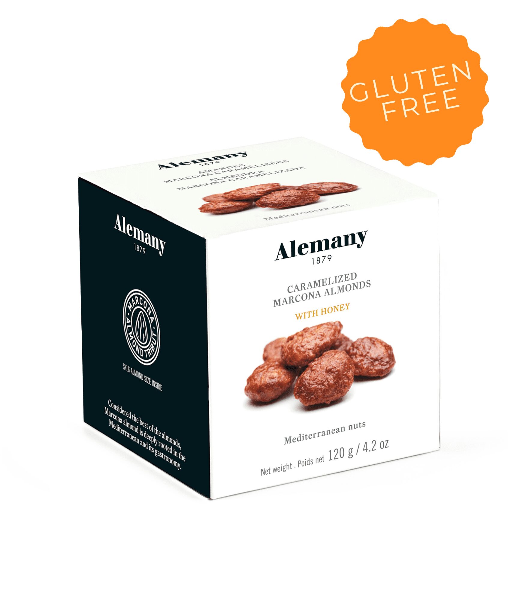 Caramelized Marcona almonds