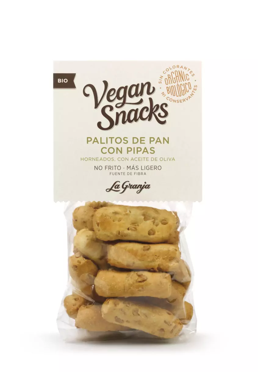 Bio_Vegan Snacks – Palitos de Pan con Pipas