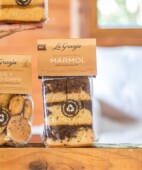 Bizcocho ecológico mármol