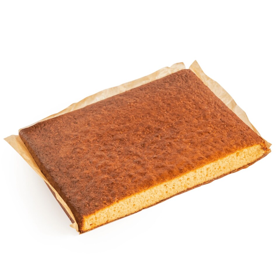 Plancha de bizcocho tradicional 1,8Kg