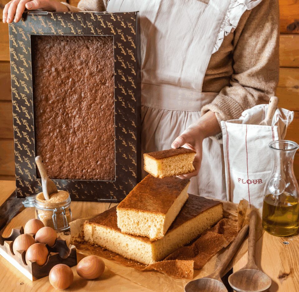 Plancha de bizcocho tradicional 1,8Kg