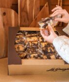 Caja de bizcocho tradicional mármol sin gluten y sin lactosa 30 uds