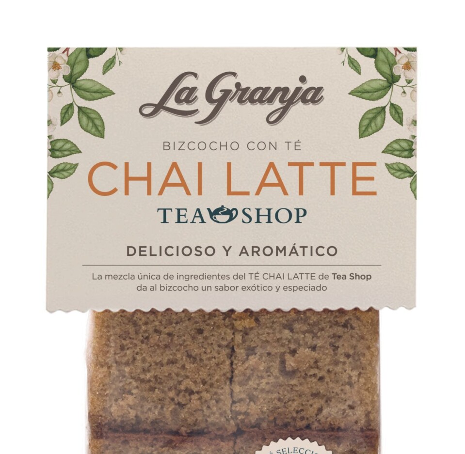 Pa de pessic amb Te Chai Latte de Tea Shop