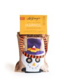 Halloween Witch Gift Bag with Marble Sponge Cake