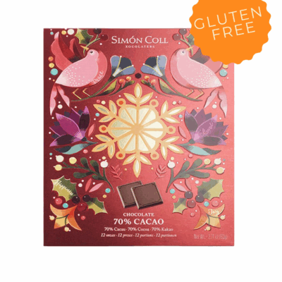 Little box with cocoa 70% bonbons