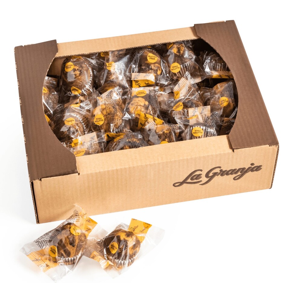 Caixa de Magdalenes Marbre Sense Gluten i Sense Lactosa 30uds