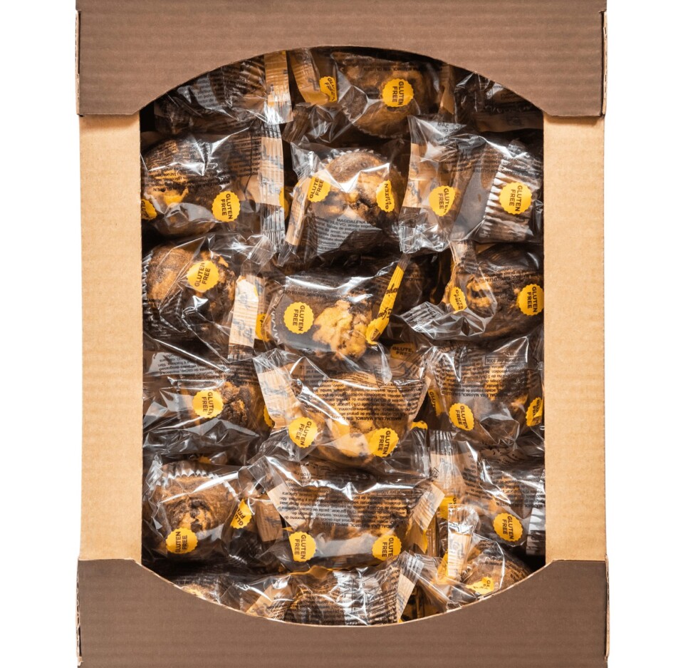 Caixa de Magdalenes Marbre Sense Gluten i Sense Lactosa 30uds