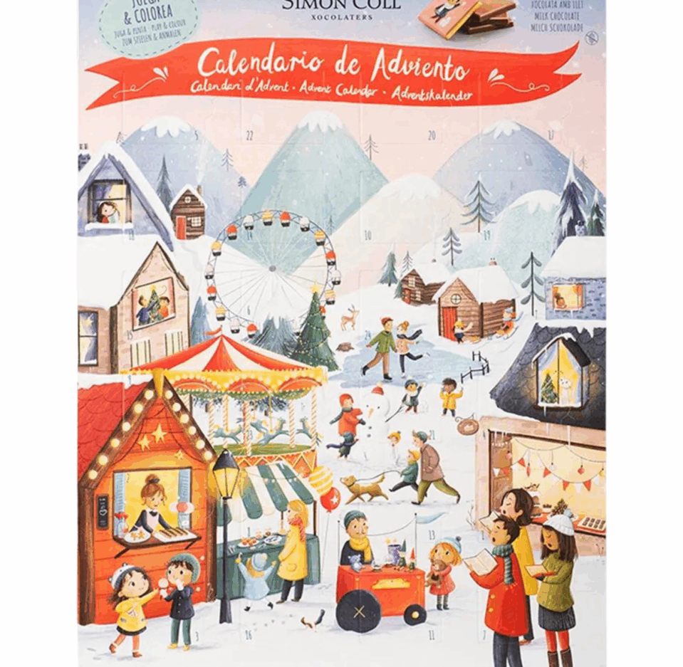Calendario Adviento Mercado de Navidad Calendario Adviento Mercado de Navidad
