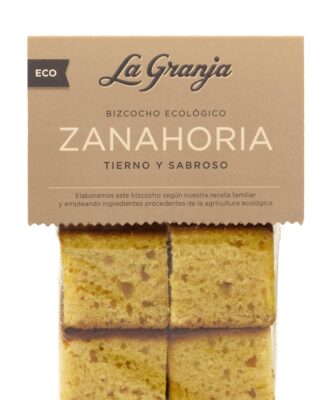 Bizcocho ecológico zanahoria