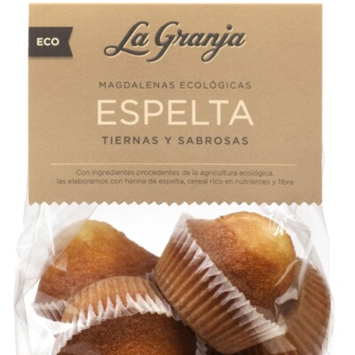 Magdalenas ecológicas espelta