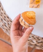 Sugar, gluten and lactose free fibre fairy cakes with maltitol sweetener