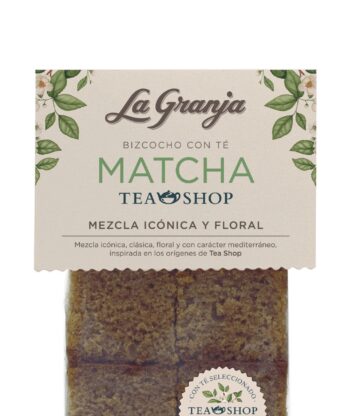 Bizcocho con Té Matcha de Tea Shop