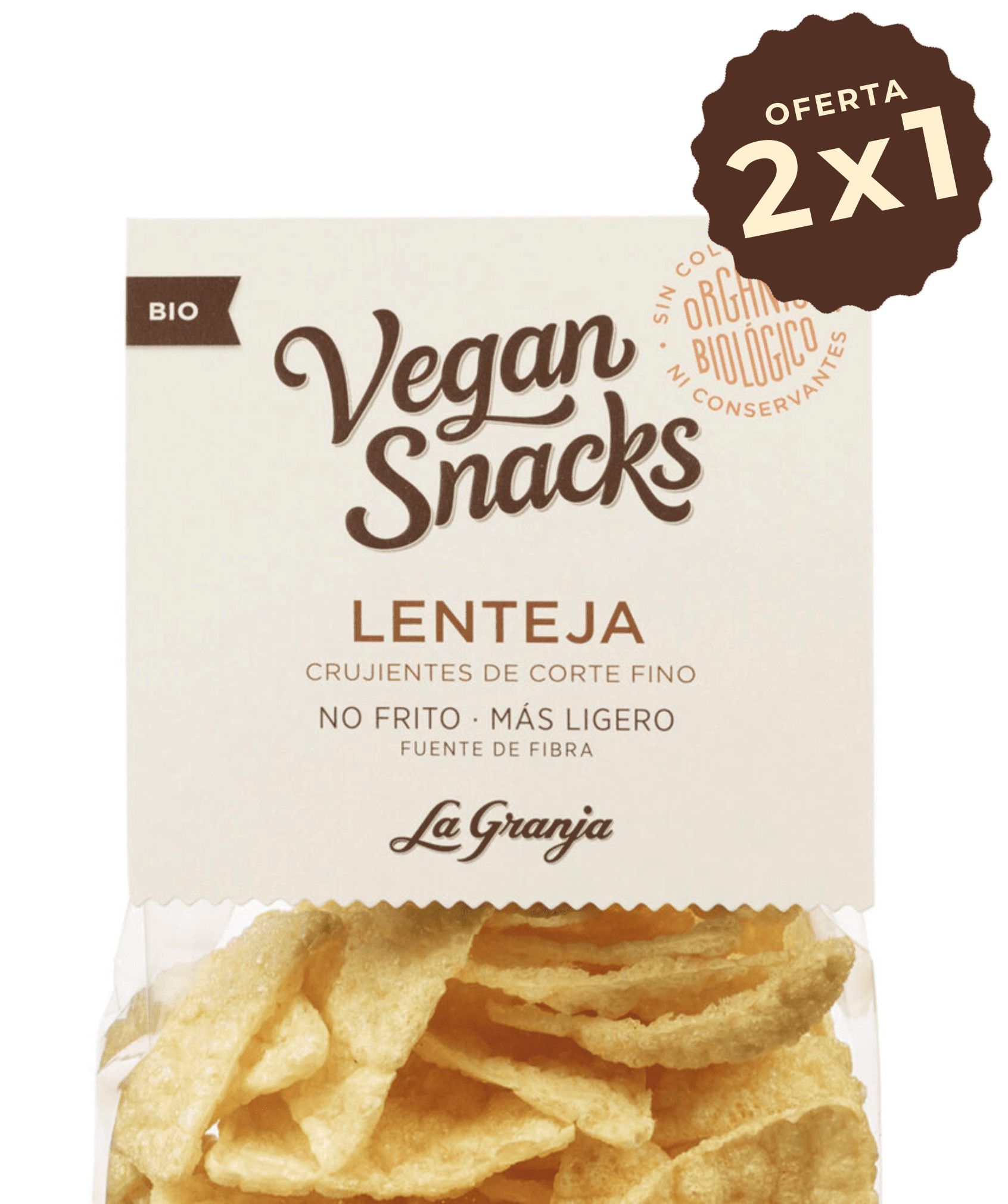 Vegan lentil snacks
