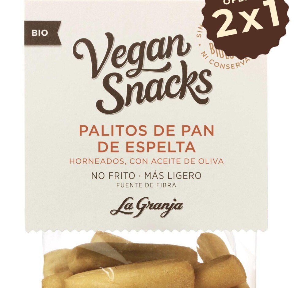 Vegan snacks lenteja, 3 quinoas y lino
