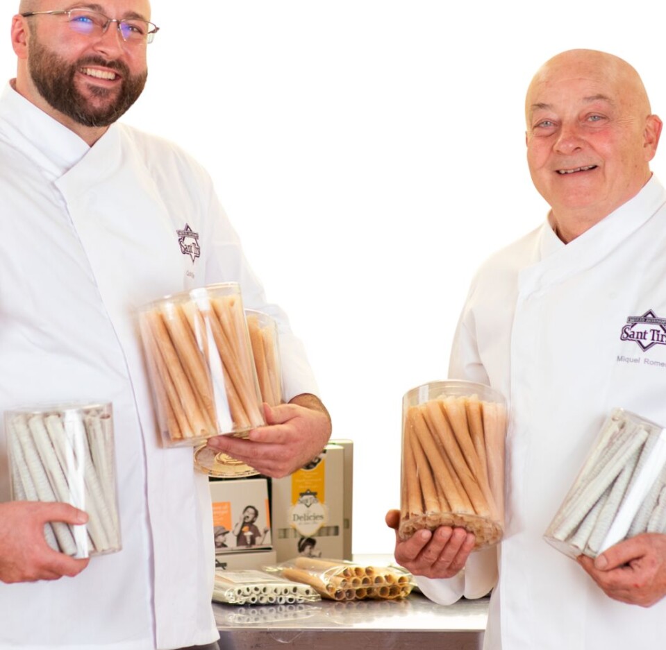 Neules al cacau sense gluten Sant Tirs