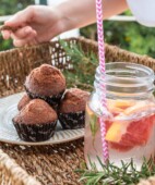 Organic fibre fairy cakes