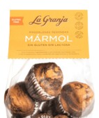 Magdalenas mármol sin gluten y sin lactosa