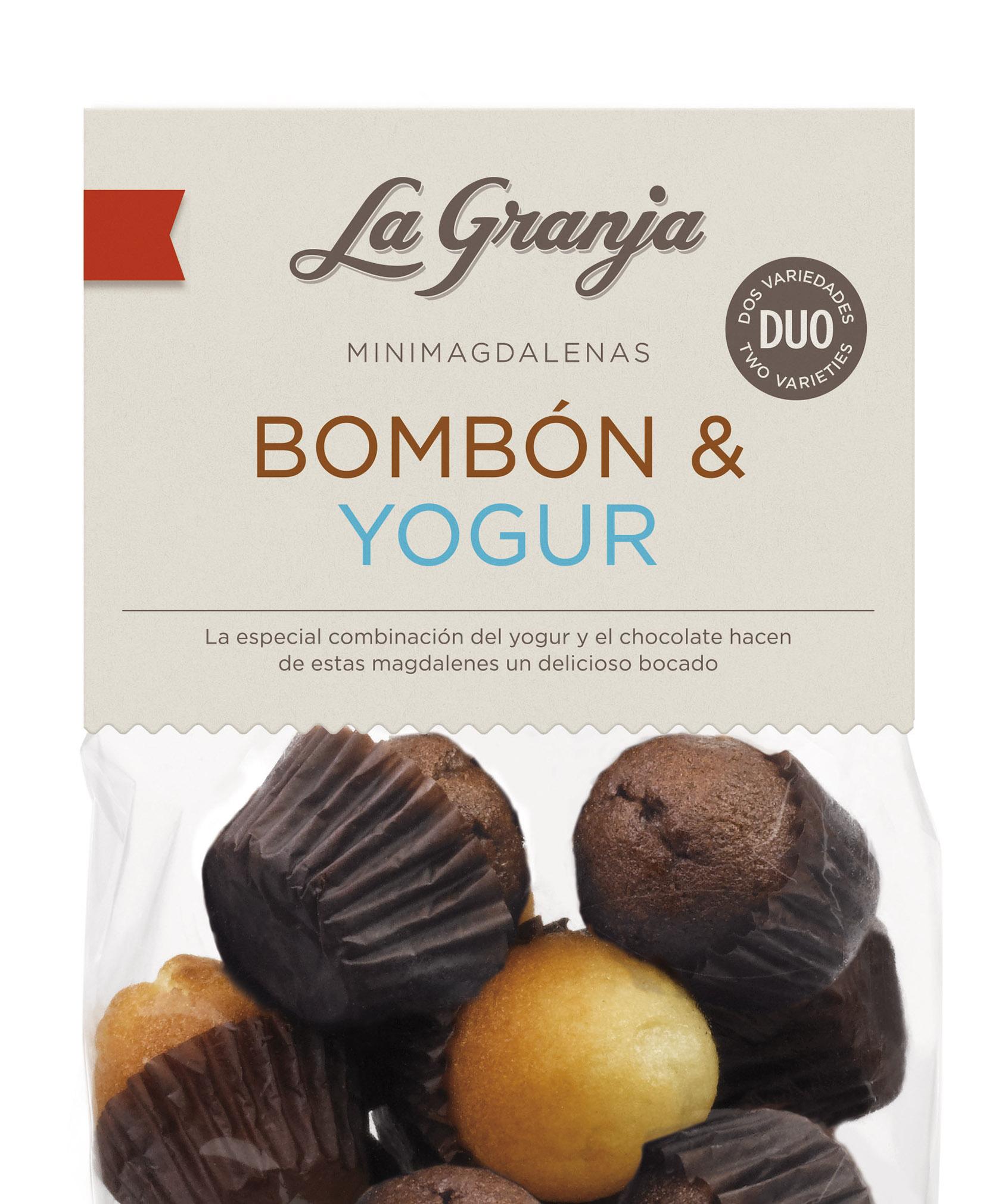 Bomb n and yogurt duo mini fairy cakes La Granja Foods