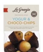 Mini-magdalenas duo yogur y choco-chips