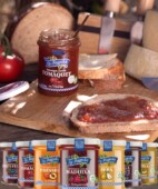 Extra tomato jam from the vegetable garden
