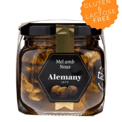 Miel con nueces