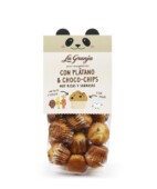 Banana and choco-chips mini fairy cakes
