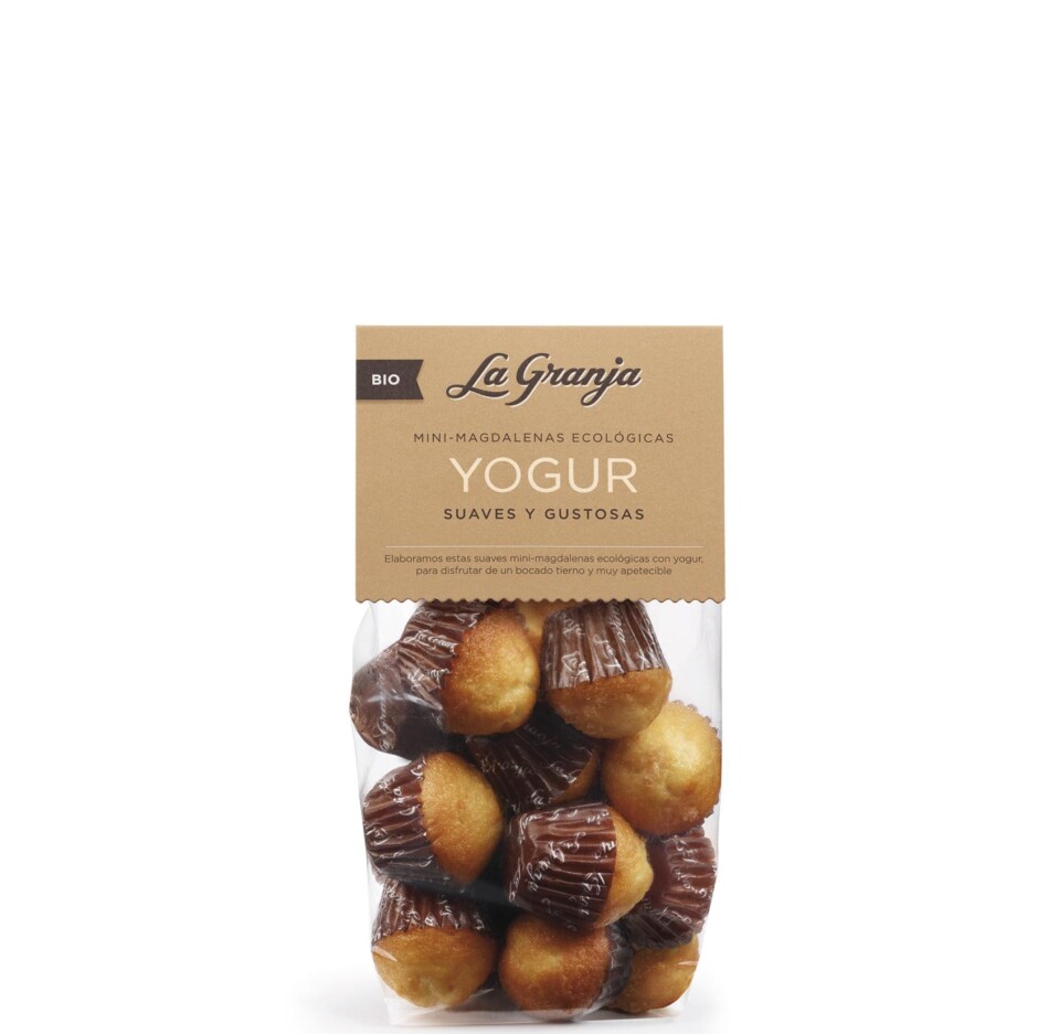 Mini-magdalenas ecológicas yogur