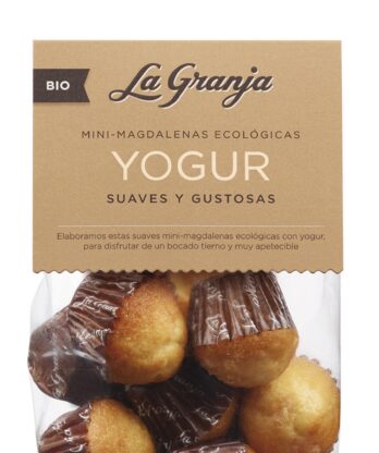 Mini-magdalenas ecológicas yogur