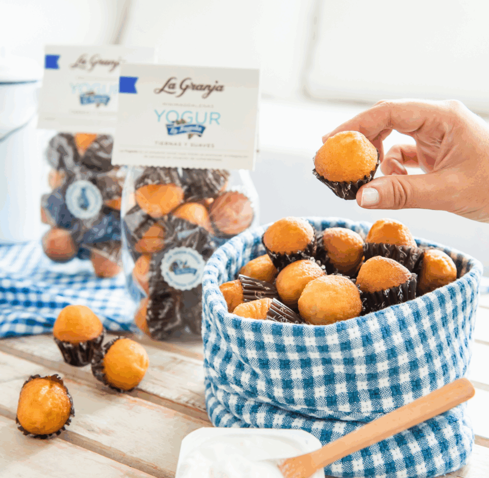 Magdalenas-mini yogur La Fageda
