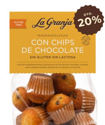 Mini-magdalenas bombón sin gluten y sin lactosa Mini-magdalenas bombón sin gluten y sin lactosa