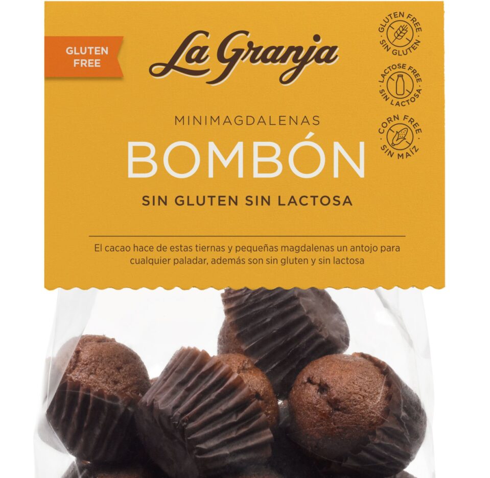 Mini-magdalenes bombó sense gluten i sense lactosa Mini-magdalenes bombó sense gluten i sense lactosa