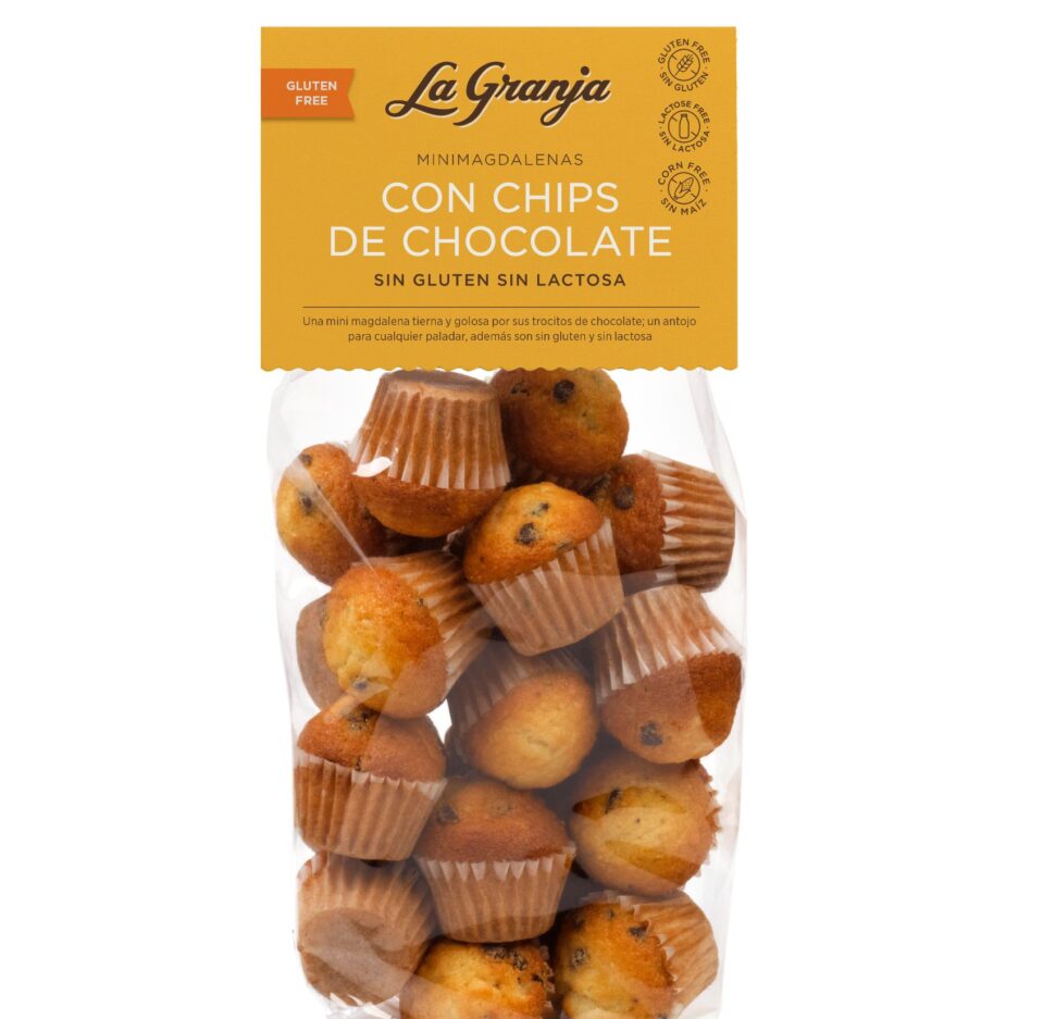 Mini-magdalenes bombó sense gluten i sense lactosa Mini-magdalenes bombó sense gluten i sense lactosa
