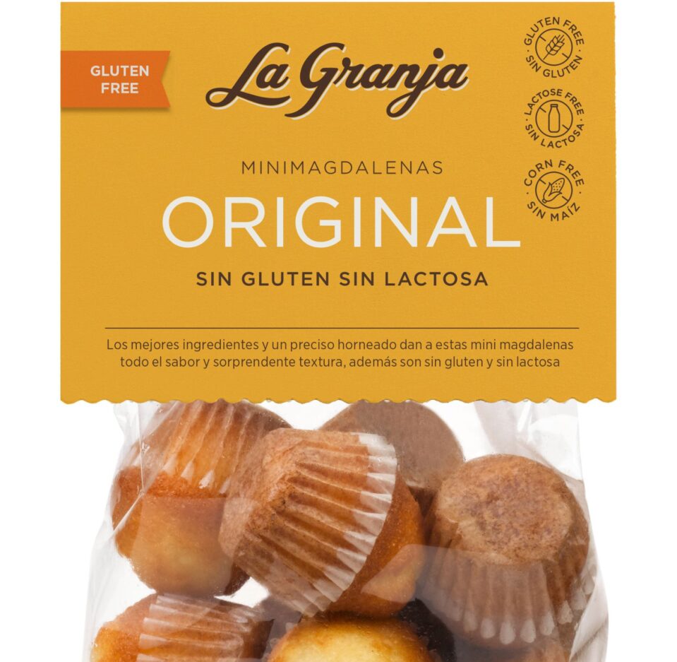 Mini-magdalenes bombó sense gluten i sense lactosa Mini-magdalenes bombó sense gluten i sense lactosa