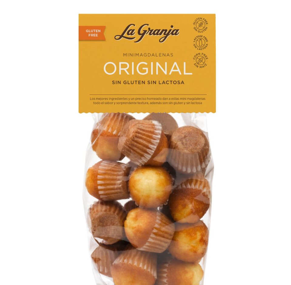 Mini-magdalenes bombó sense gluten i sense lactosa Mini-magdalenes bombó sense gluten i sense lactosa