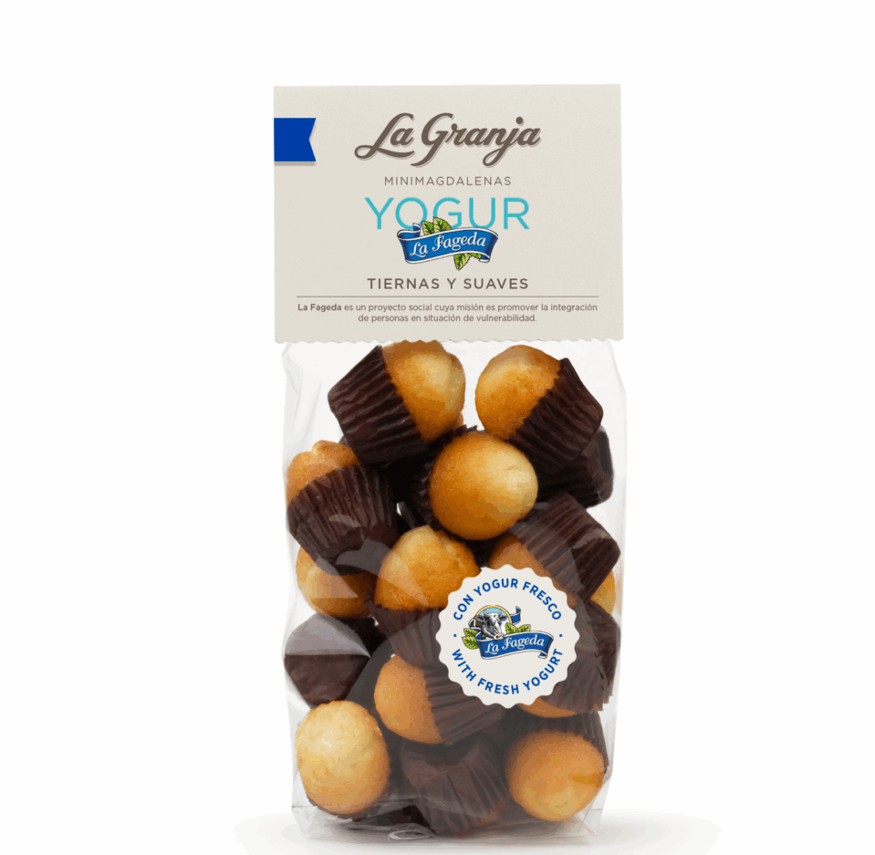 Magdalenas-mini yogur La Fageda