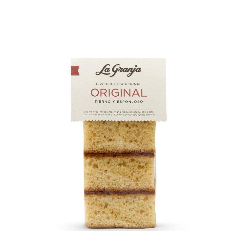 Traditional sponge cake