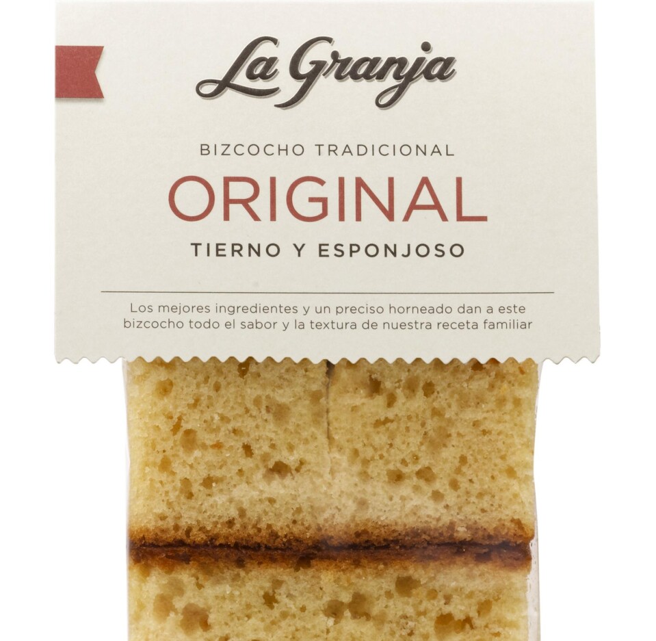 Traditional sponge cake