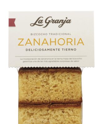 Bizcocho tradicional zanahoria